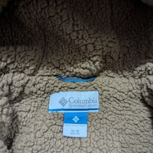 Columbia Blue Sherpa Winter Onesie